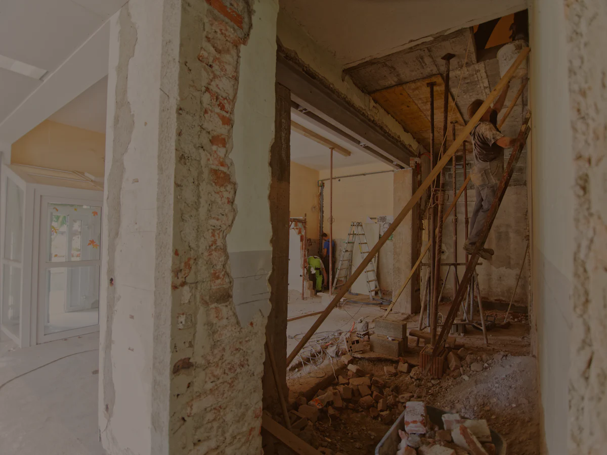 Appartement en cours de rénovation complète
